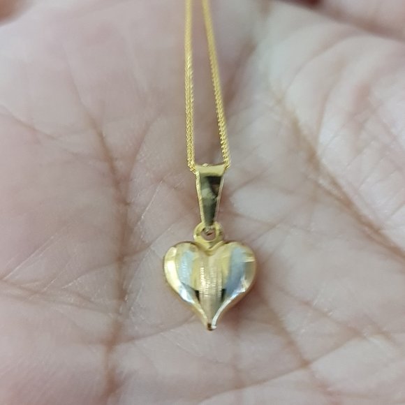 Necklace with cute heart pendant - Picture 5 of 17